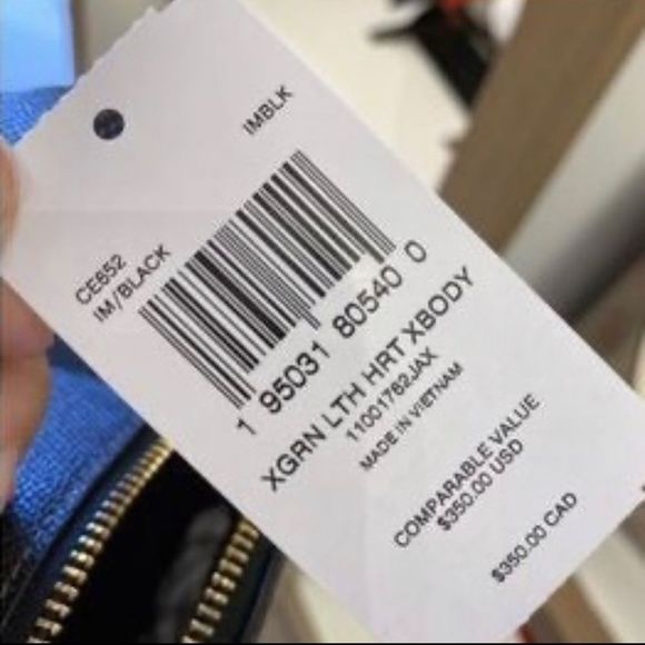 NWT COACH Heart Crossbody XBODY Messenger Purse - Picture 6 of 10